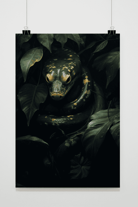 Snake in Jungle