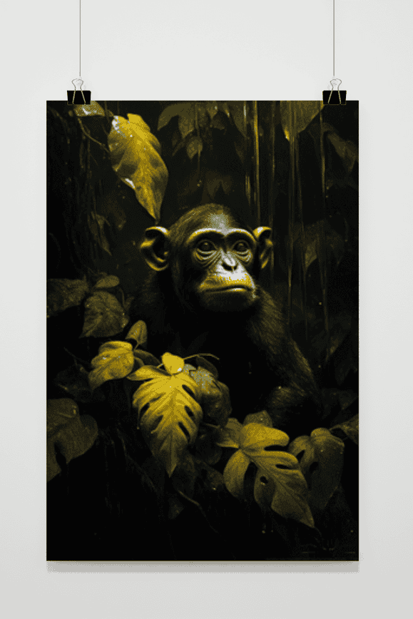 Chimpansee poster