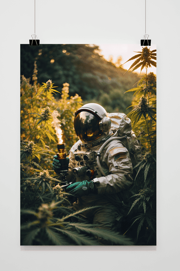 Affiche Astronaute Wiet de 25 Artstreet