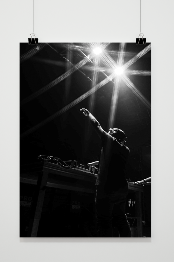 Póster DJ Festival de 25 Artstreet