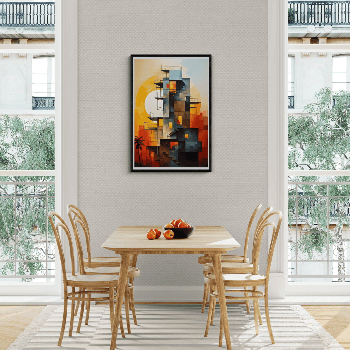 Edificio en un interior