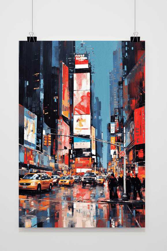 Póster Times Square de 25 Artstreet