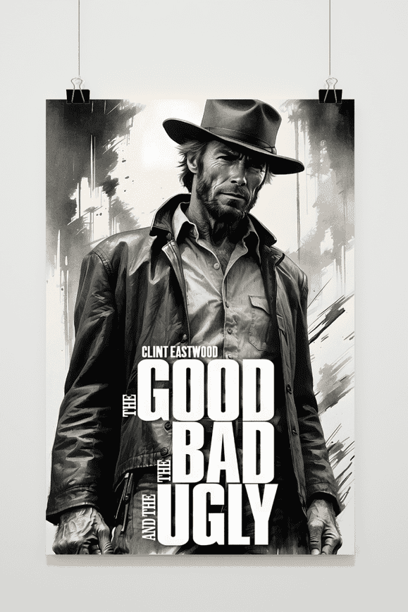 Póster The Good Bad Ugly de 25 Artstreet