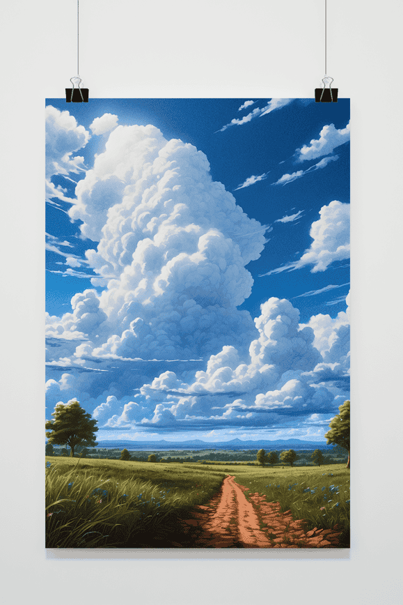 Affiche Cumulus de 25 Artstreet