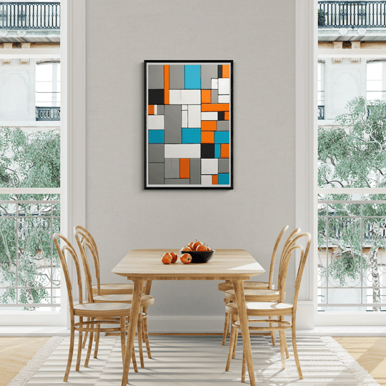 Mondrian inspiriert