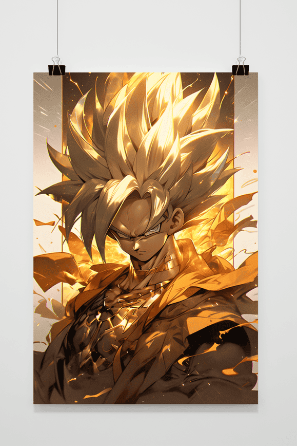 Póster Dragonball Super Saijan