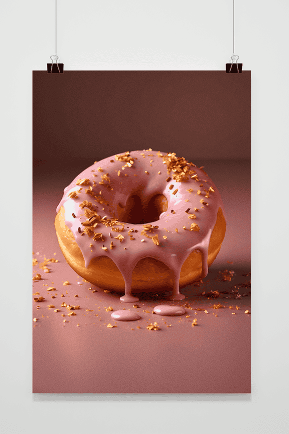 Donut Glasur Poster