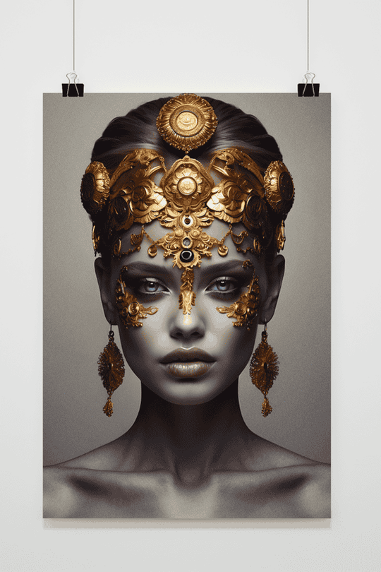 Woman Golden Crown