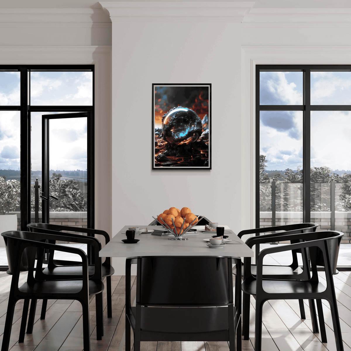 Perla del Universo en un interior