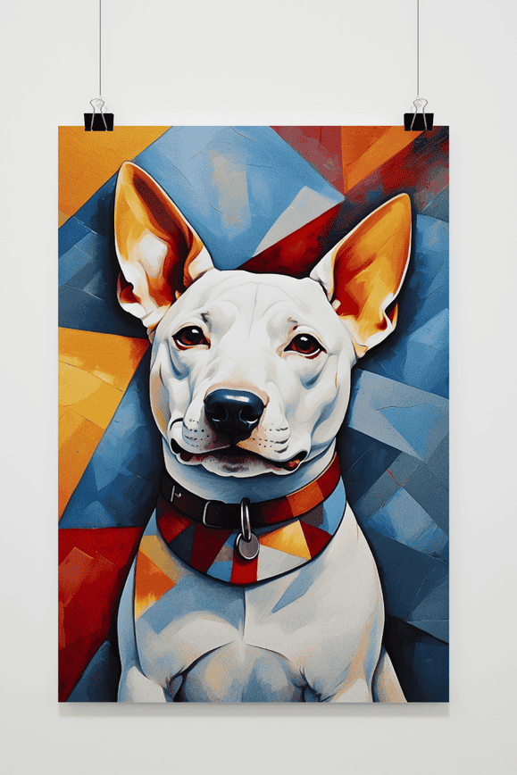 Póster Terrier Colorido de 25 Artstreet