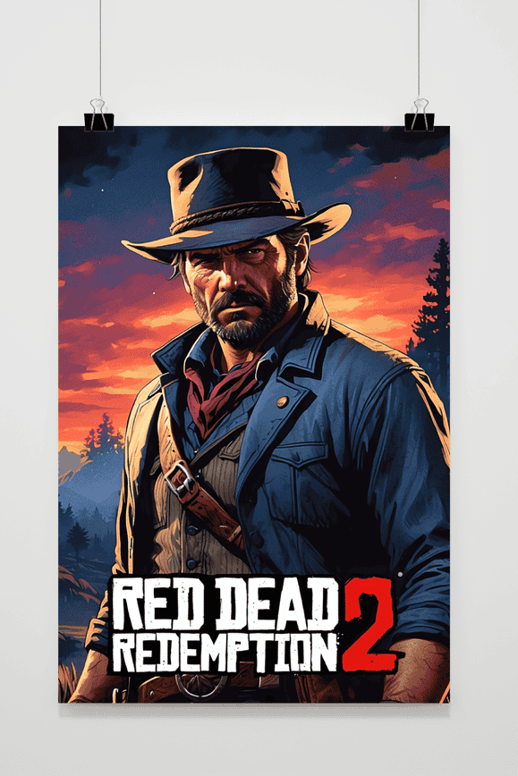 Póster Red Dead Redemption 2 de 25 Artstreet