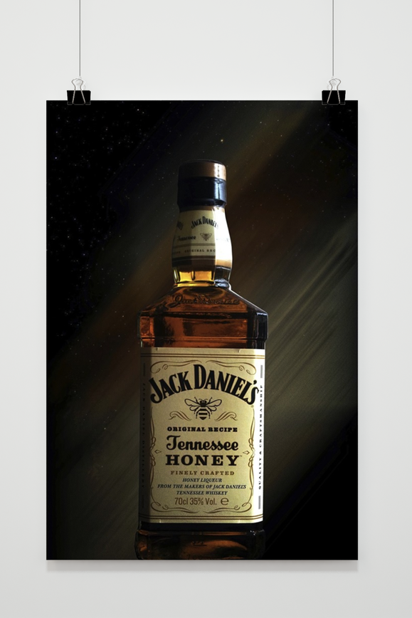 Póster Jack Daniels Honey de 25 Artstreet