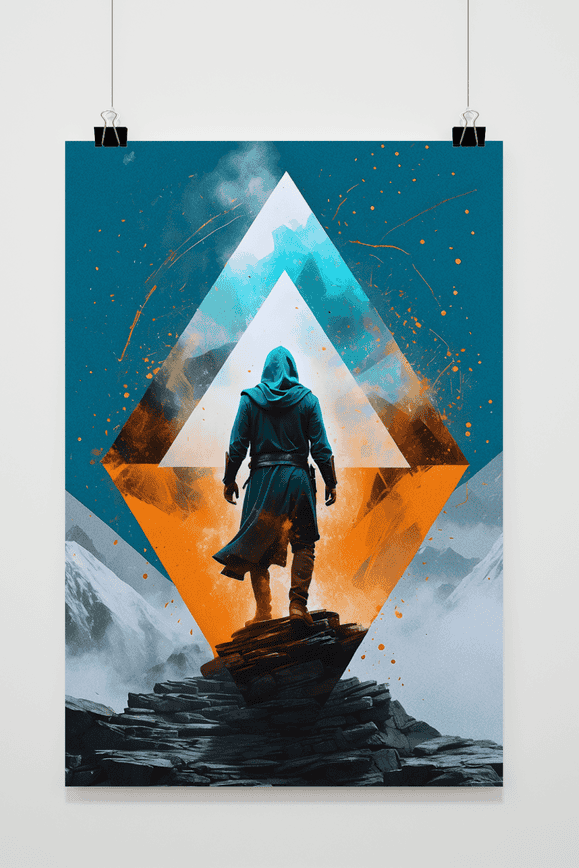 Assassin Dreieck Poster