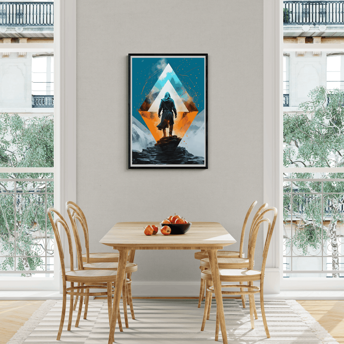 Triangle Assassin dans un intérieur