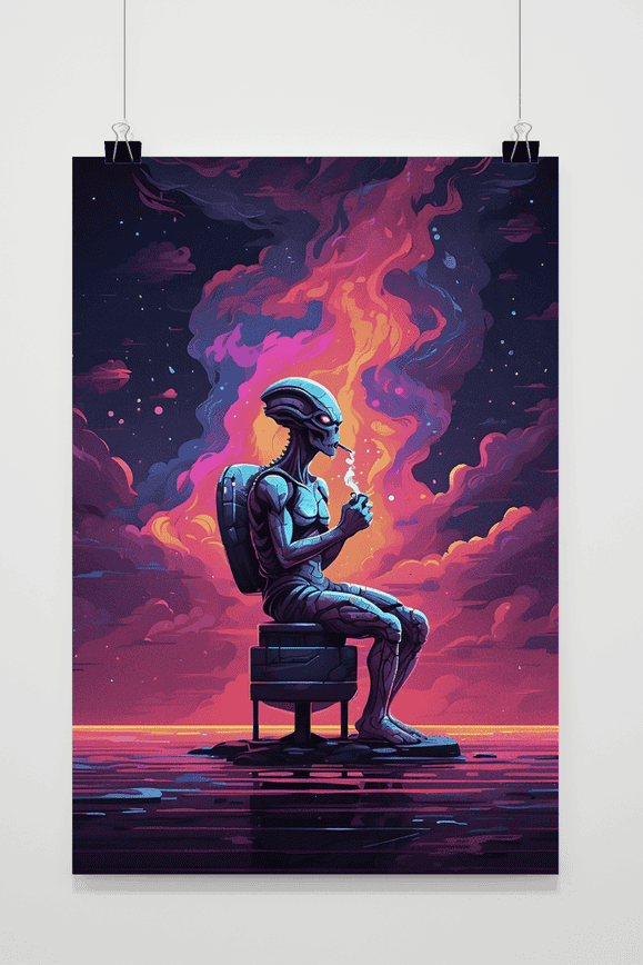 Alien Drugs Poster