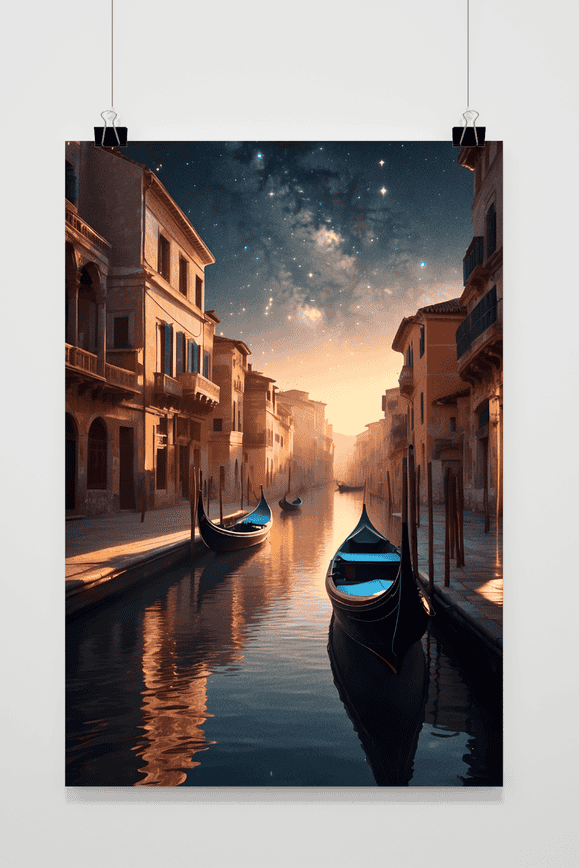 Affiche Venise Étoilée