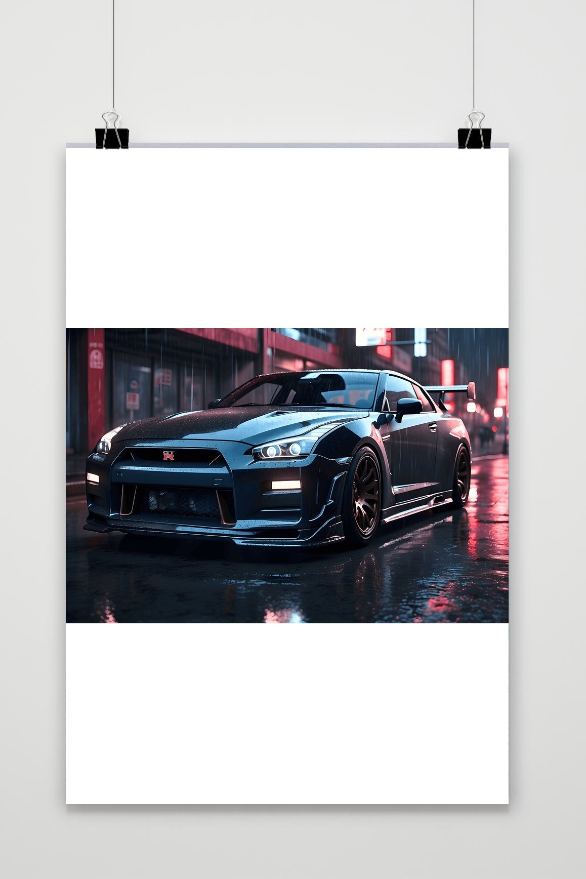 Affiche GTR Voiture de Sport de 25 Artstreet