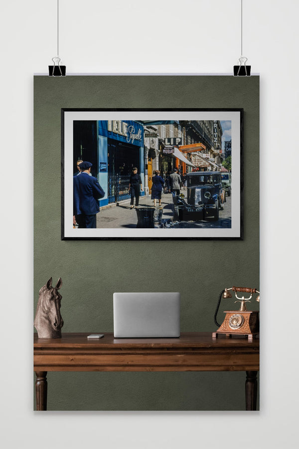 Paris City Centre poster