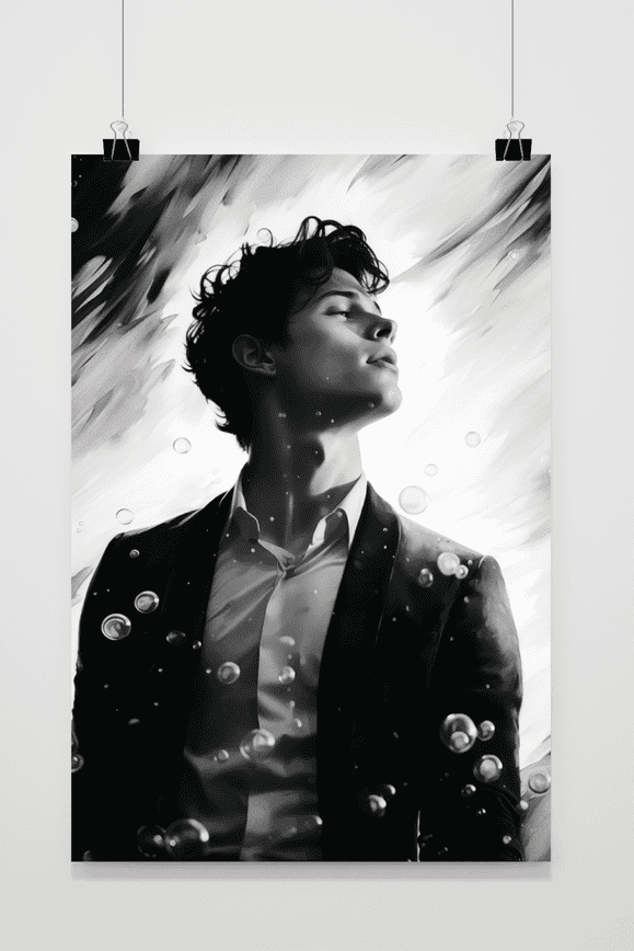 Póster Shawn Mendes Noir
