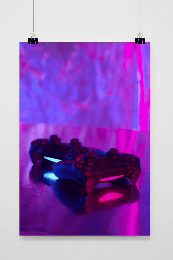 Póster Mandos Playstation 5 de 25 Artstreet