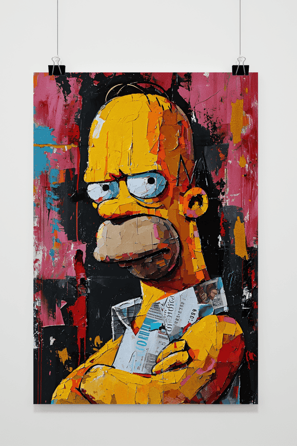 Homer Simpson poster