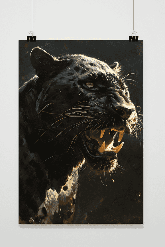 Zwarte Panter poster