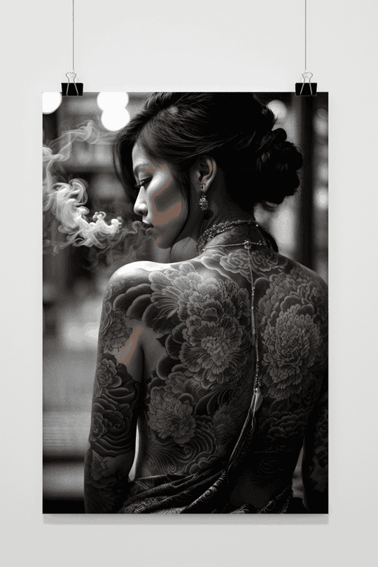 Oriental Tattoo Smoke