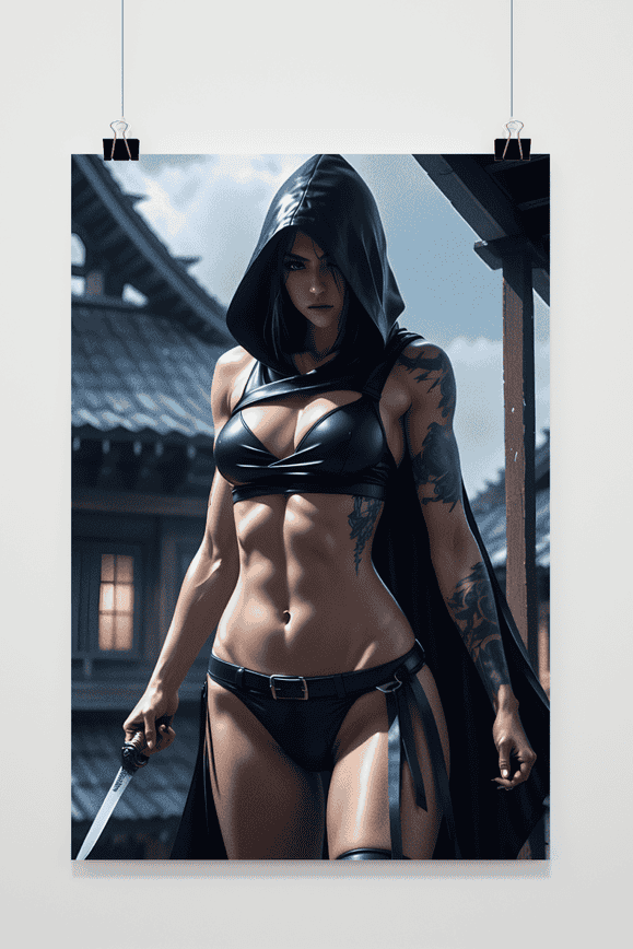 Póster Ninja Sexi de 25 Artstreet
