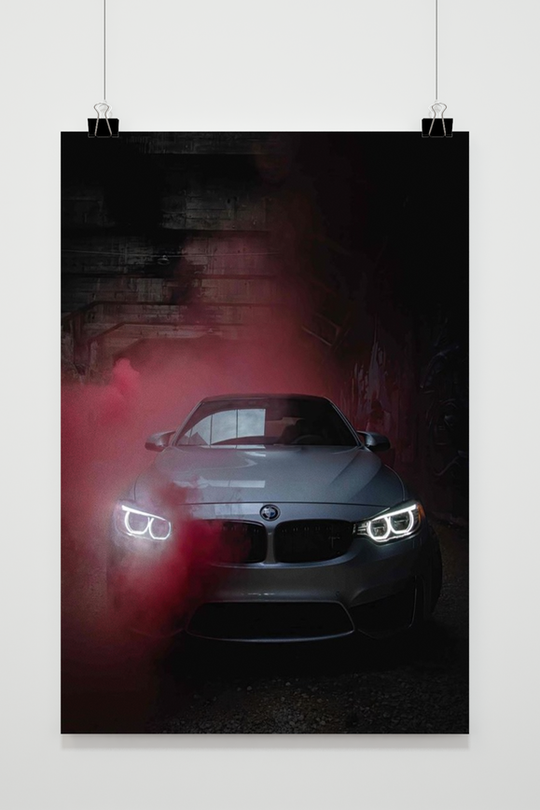 BMW Red Smoke