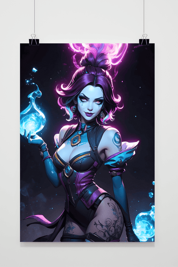 Moxxi-Grenzgebiete Poster