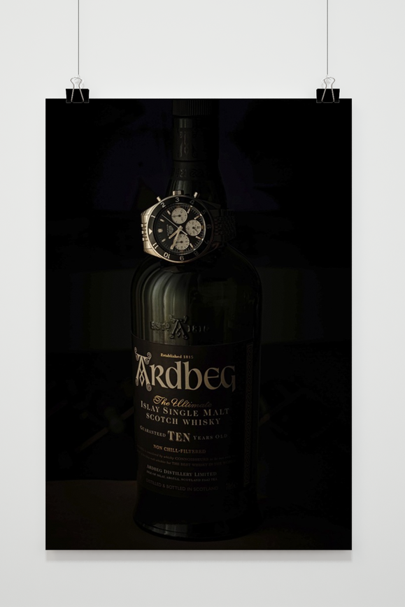Póster Ardberg Horloge