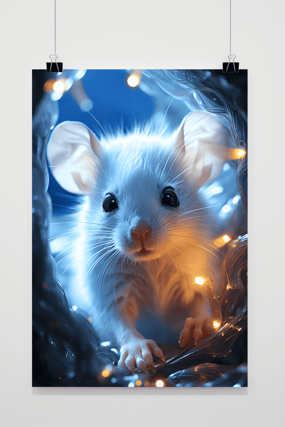 Witte Muis poster