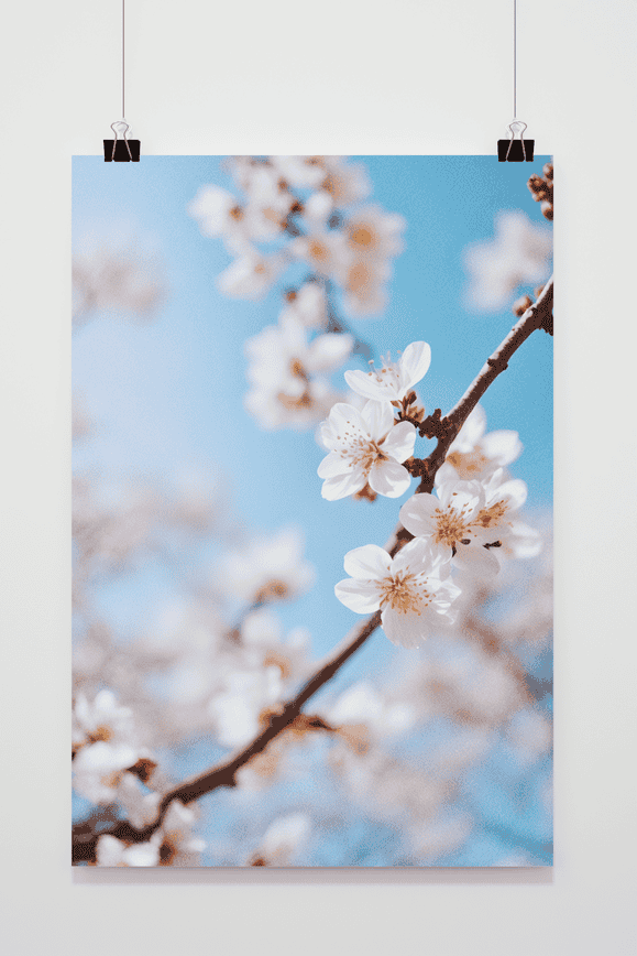 Póster Flores de Primavera
