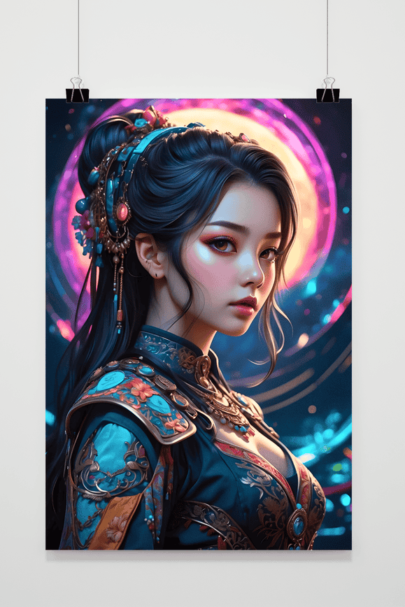 Póster Princesa Anime de 25 Artstreet