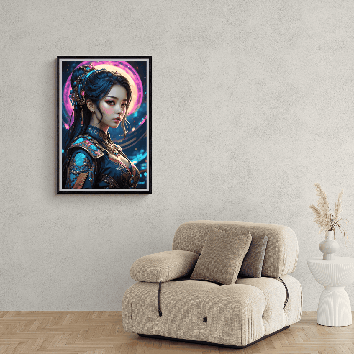 Princesa Anime en un interior
