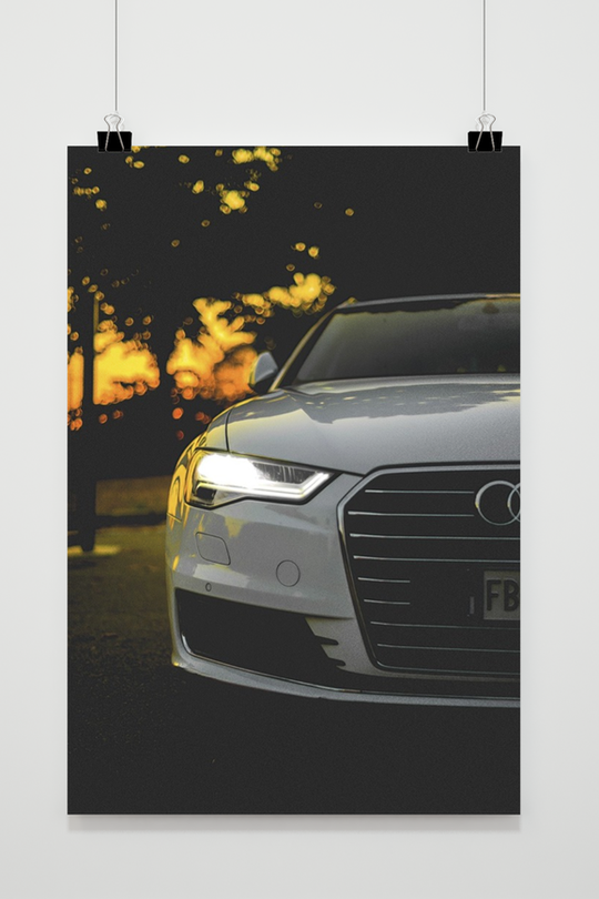 Auto-Audi-Poster