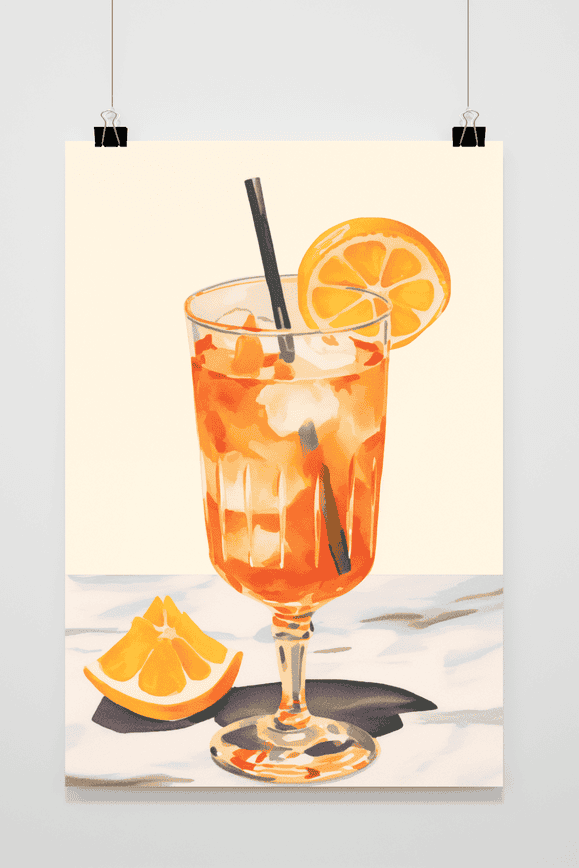 Póster Aperol Spritz de 25 Artstreet