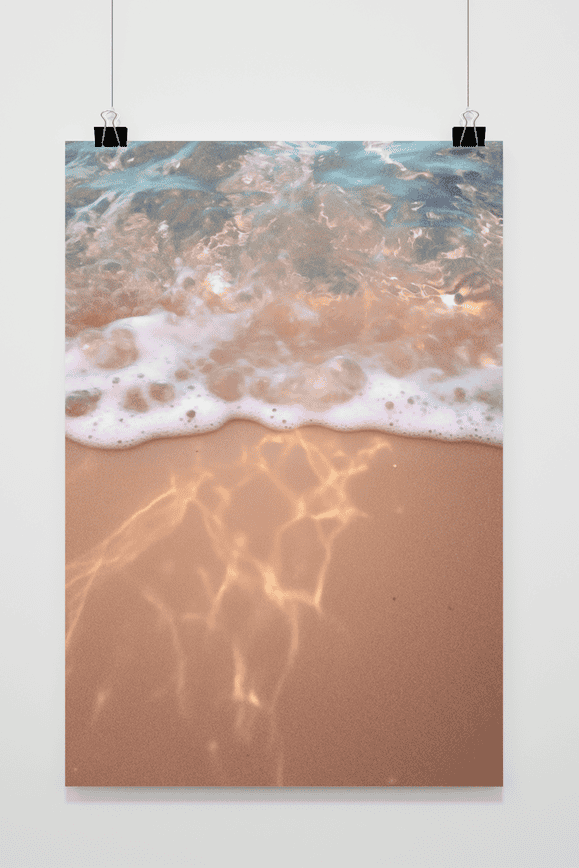 Póster Mar Tropical