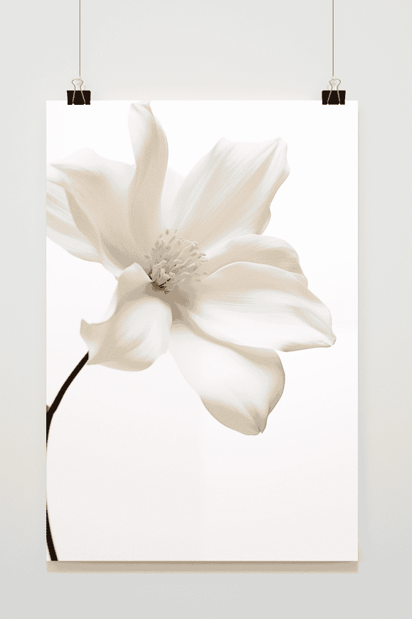 Witte Lotus poster