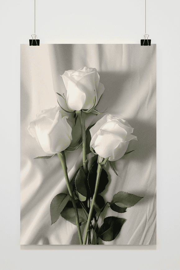 Witte Rozen poster