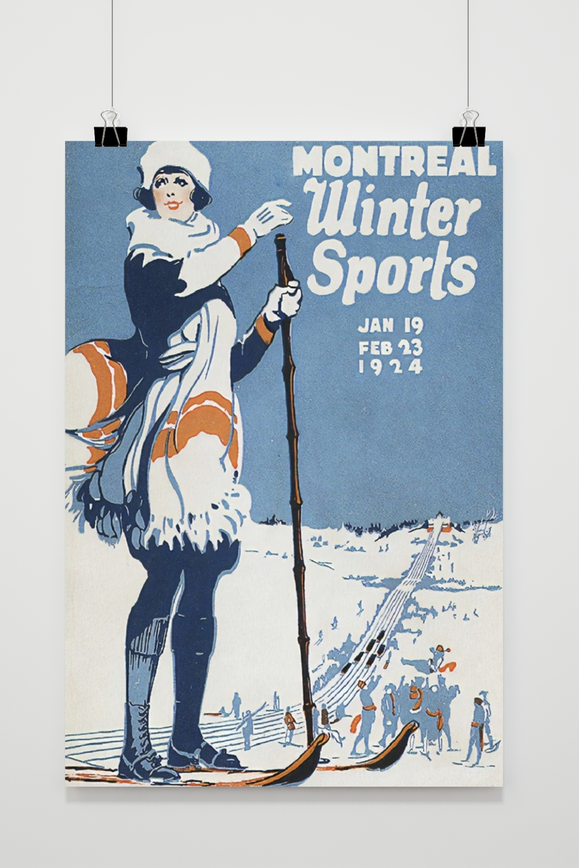 Affiche Montréal Vintage