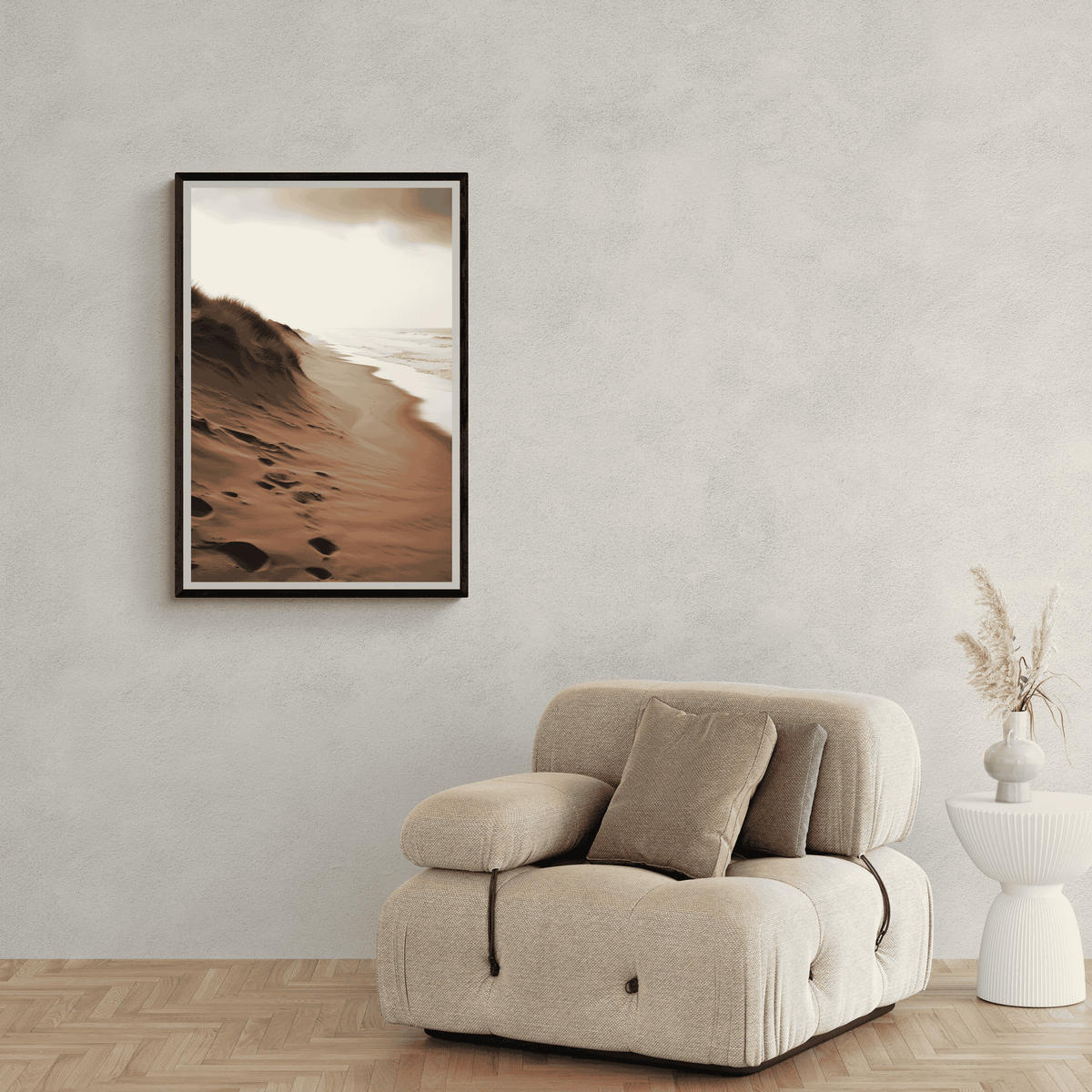 Dunas y Playa en un interior