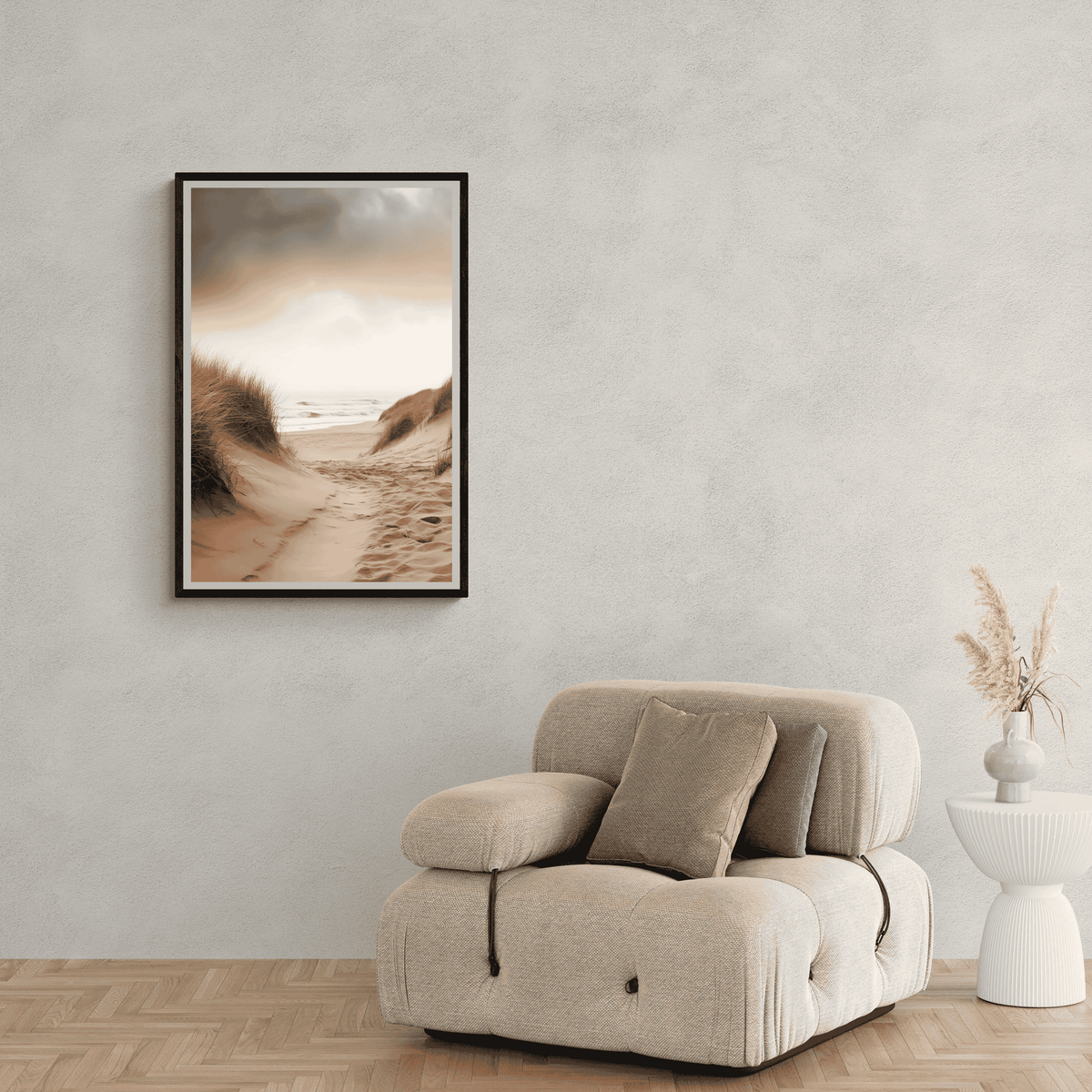 Paseo por las Dunas en un interior