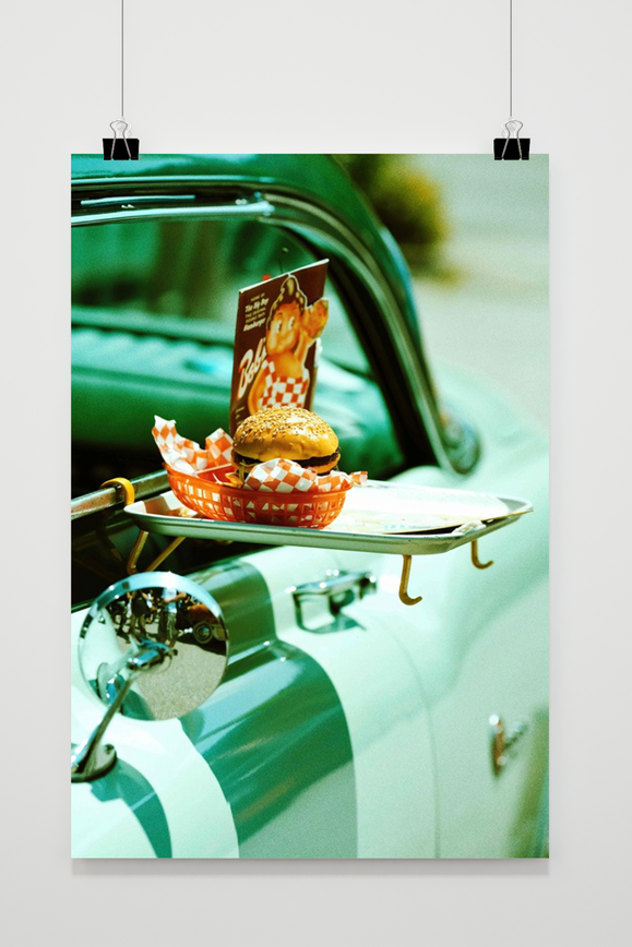 Póster Fastfood de 25 Artstreet