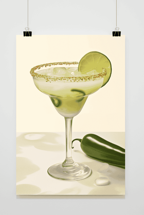 Margarita Limoen Poster