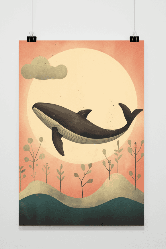 Póster Sueño de Ballena de 25 Artstreet