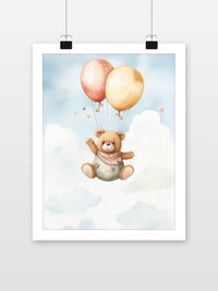 Bärchen Ballons im Interieur (7)