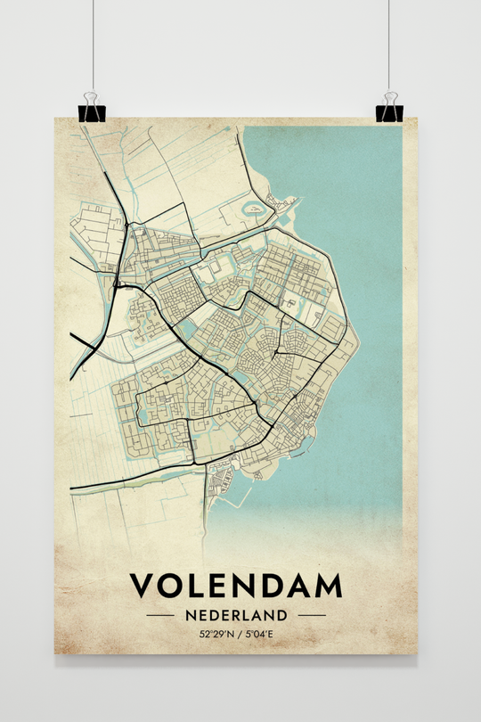Volendam Map