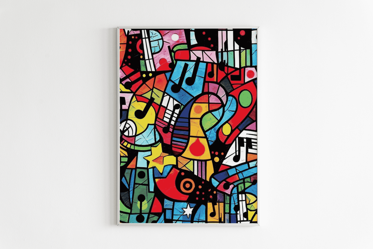 Notas Musicales en un interior