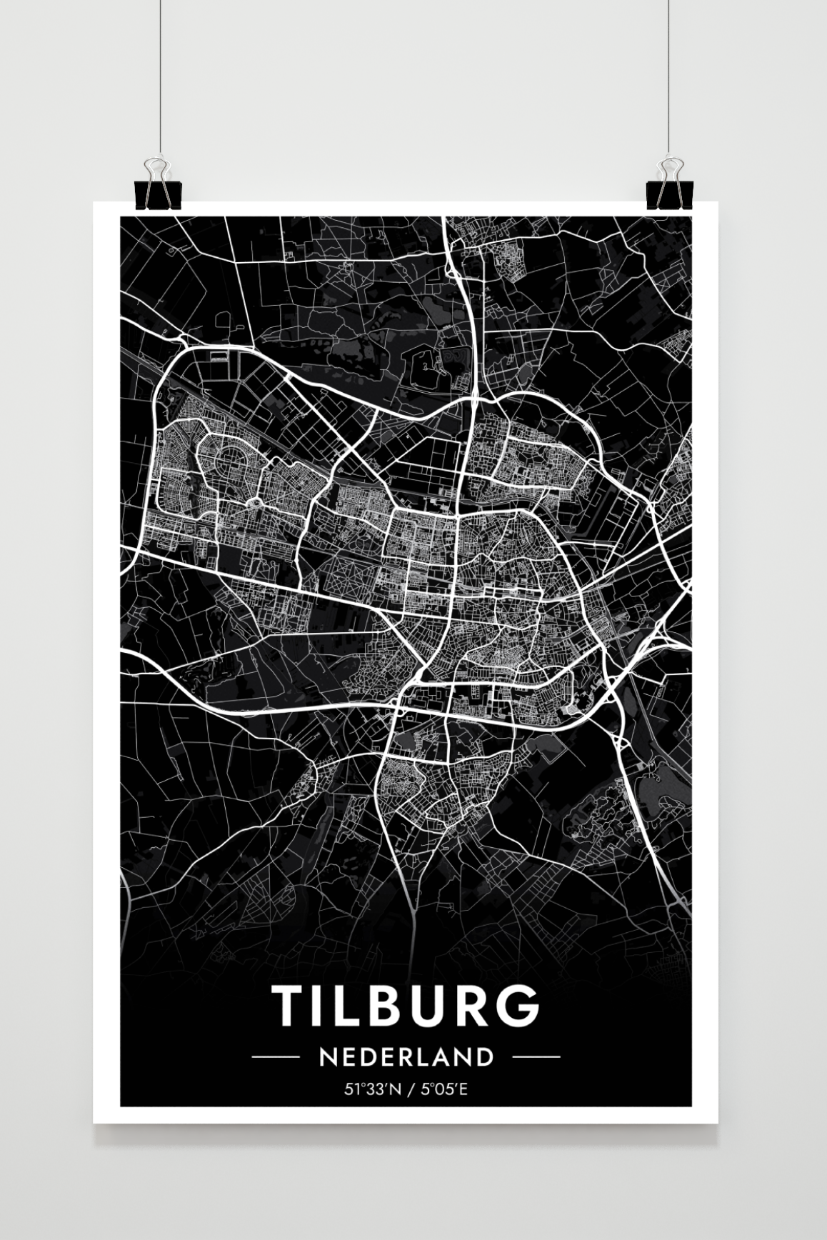 Tilburg-Karte